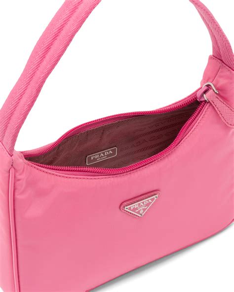 pink prada baguette bag